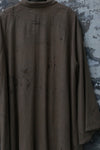 Mutedance 24 Autumn and Winter Single Button Long Coat MD-MD24FW46-CELADON